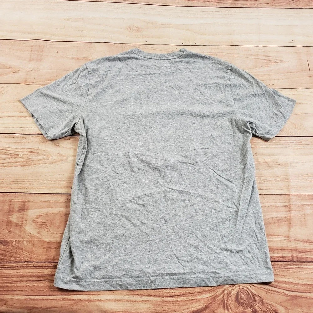 Banana Republic Shirt Mens Medium‎ Gray Outdoor Lightweight Cotton T Shirt Adult